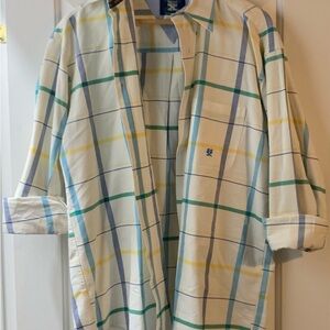 Wrangler Men's Plaid Button-Down